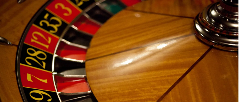 A roulette wheel.