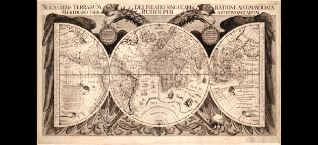 Image of a map of the world