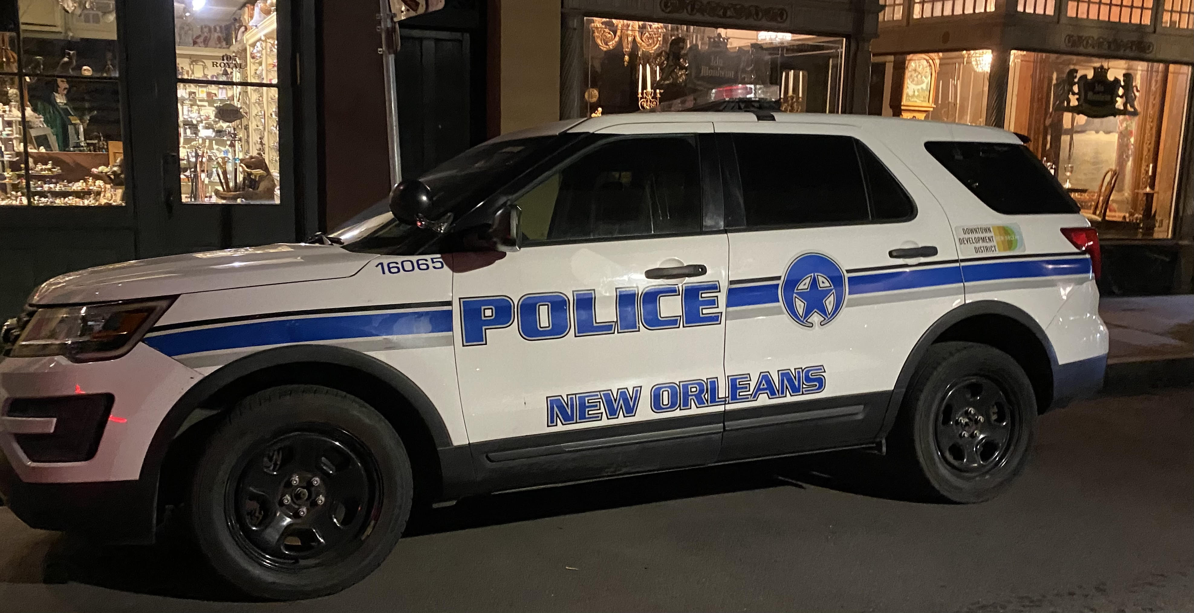 New Orleans Police Department SUV patrol unit