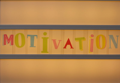 An image of the word Motivation.