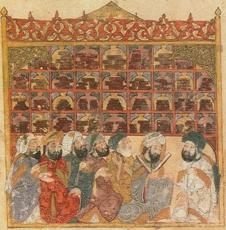 Scholars in the House of Wisdom in Baghdad.